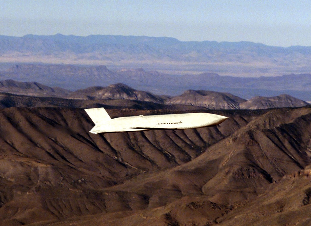 Official reference image of an AGM-158 JASSM-family missile