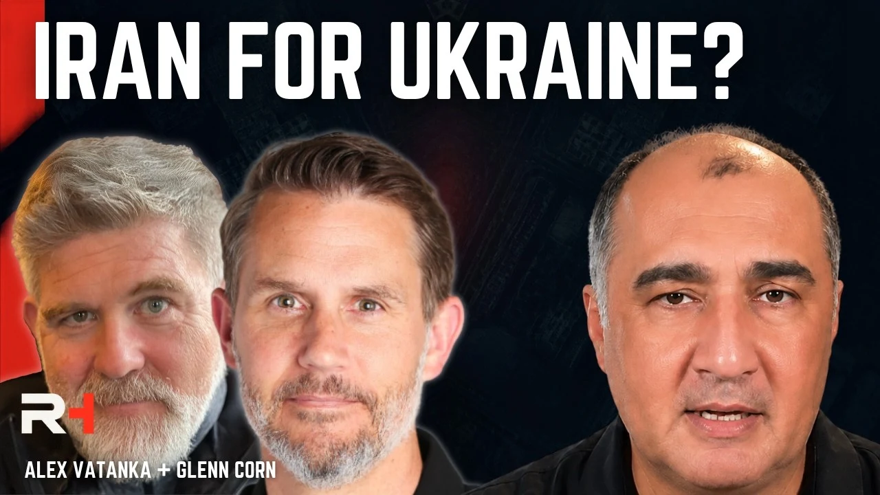 Restricted Handling artwork for the conversation with Glenn Corn and Alex Vatanka about Russia, Iran, and Ukraine