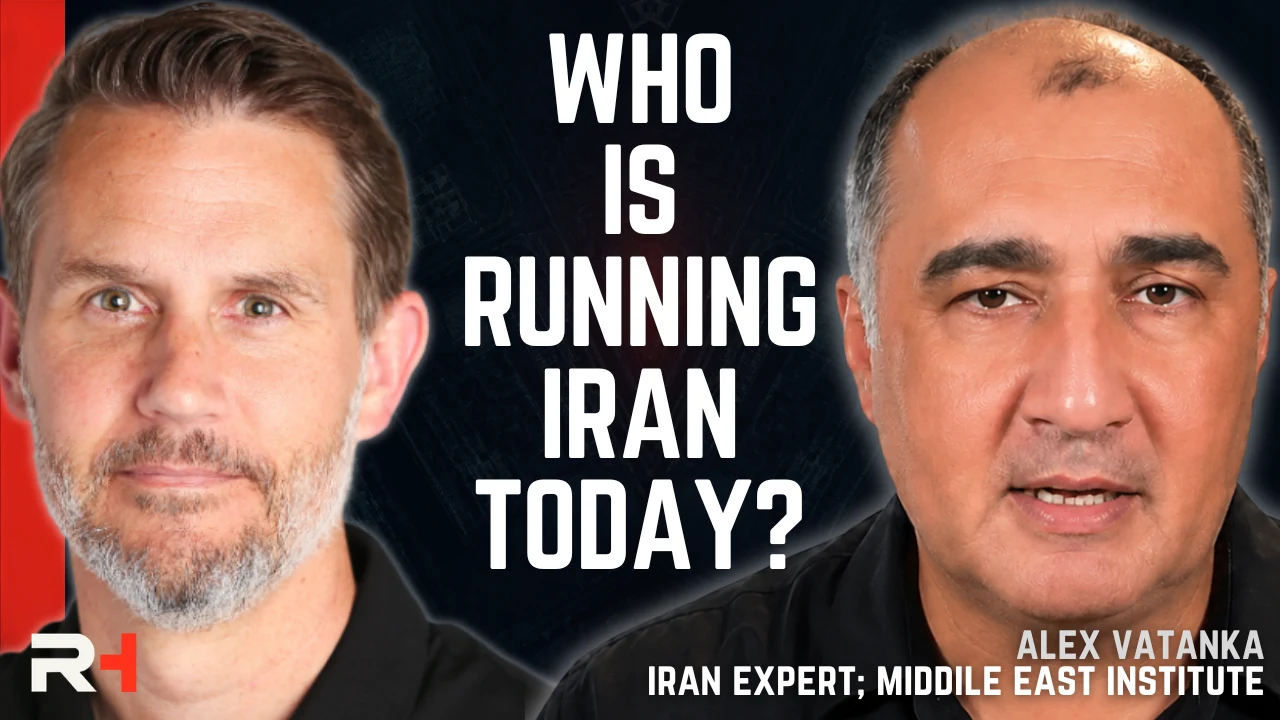 Ryan Fugit and Iran analyst Alex Vatanka in the Restricted Handling episode artwork