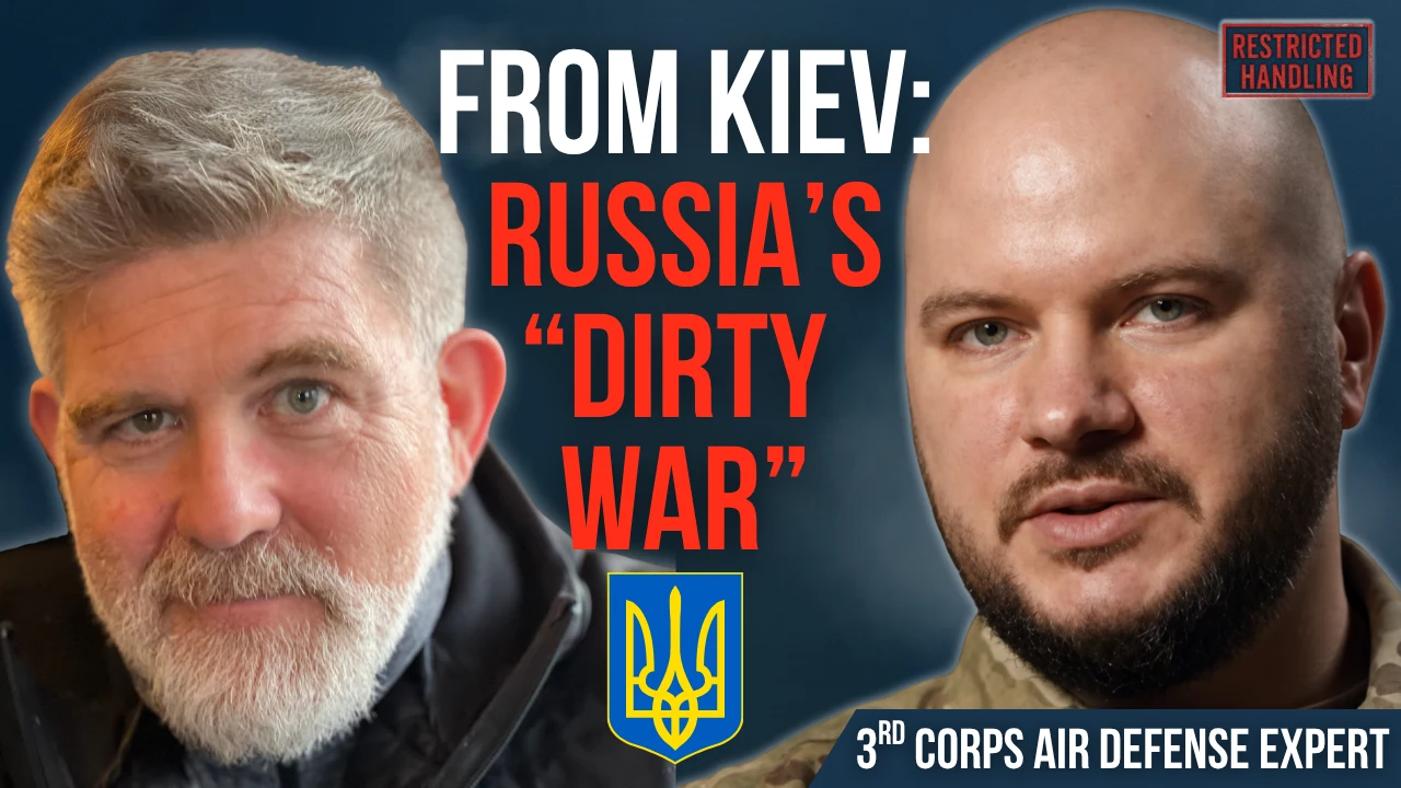 Restricted Handling artwork for Glenn Corn's interview with Ukrainian air defense officer Artist