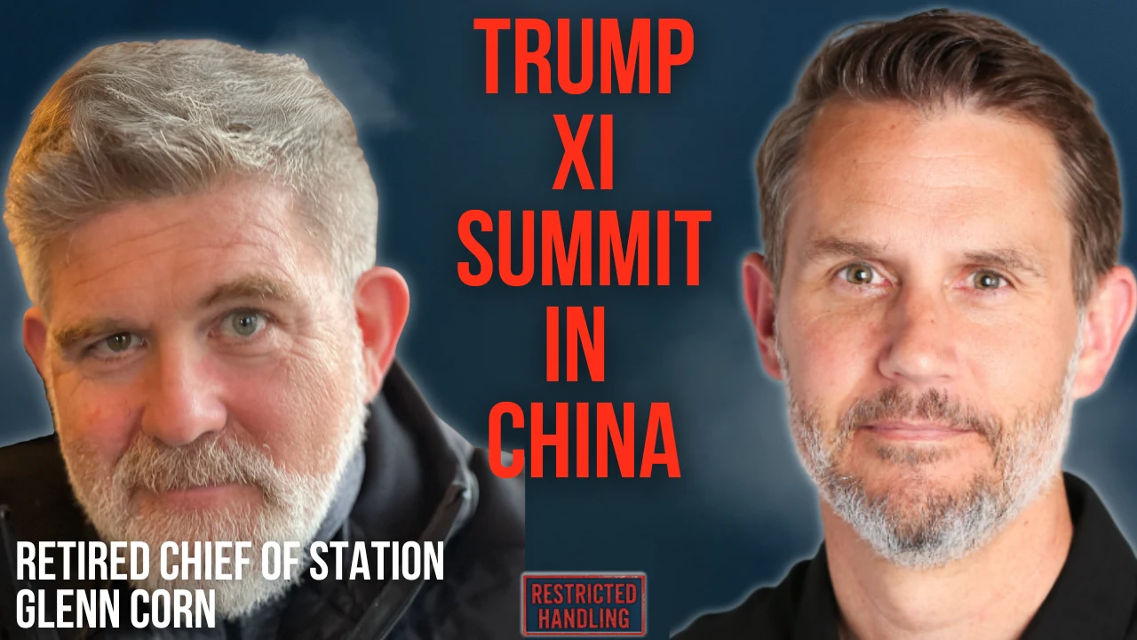 Restricted Handling artwork for Ryan Fugit and Glenn Corn on the Trump-Xi summit