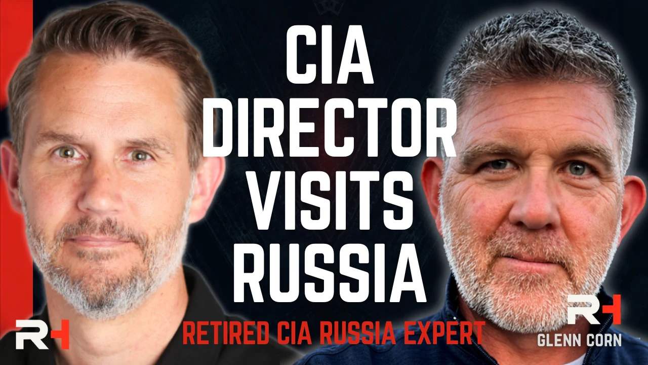 Restricted Handling episode artwork featuring Glenn Corn on the CIA director's reported Moscow visit