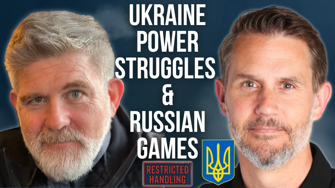 Restricted Handling artwork for Glenn Corn's July Ukraine trip report