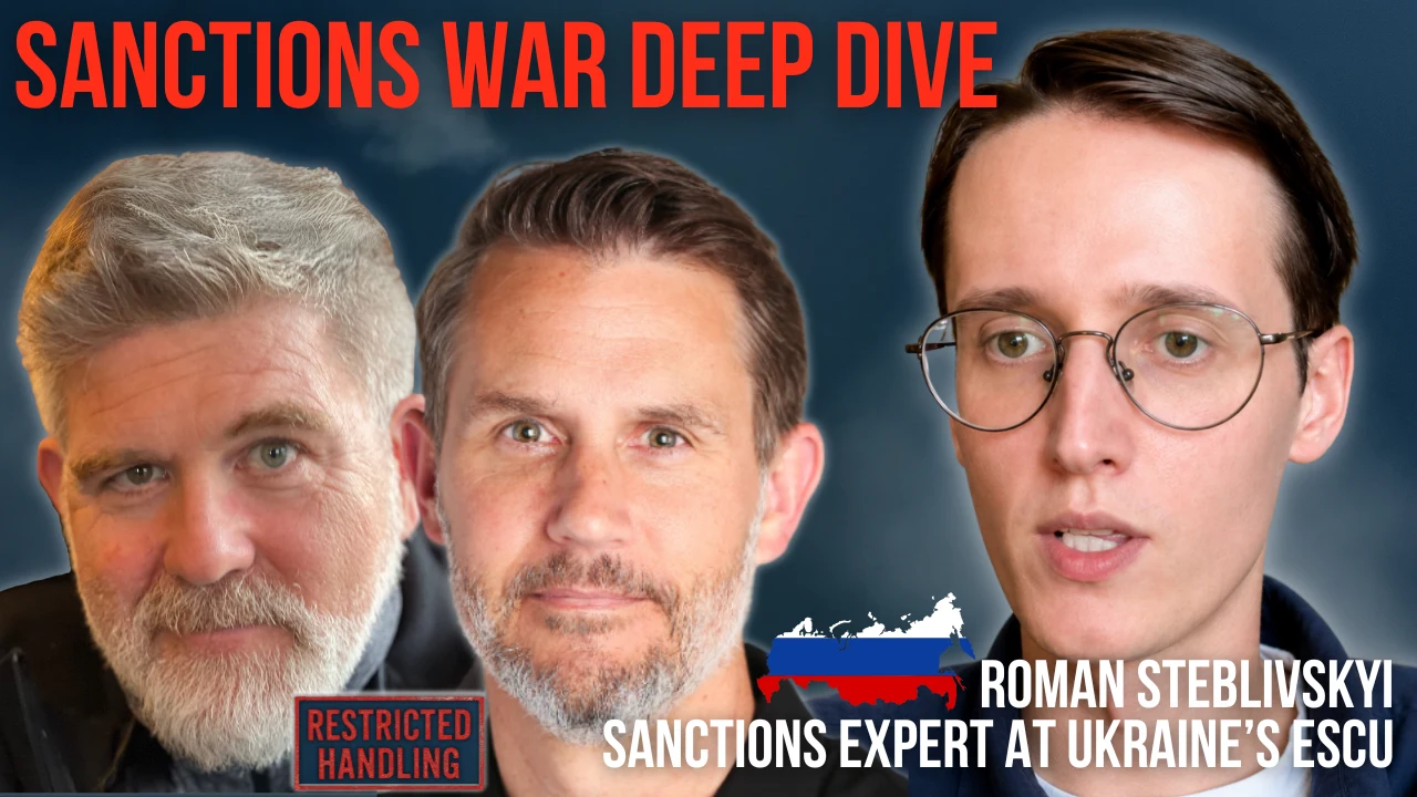 Restricted Handling artwork for the sanctions interview with Roman Steblivskyi