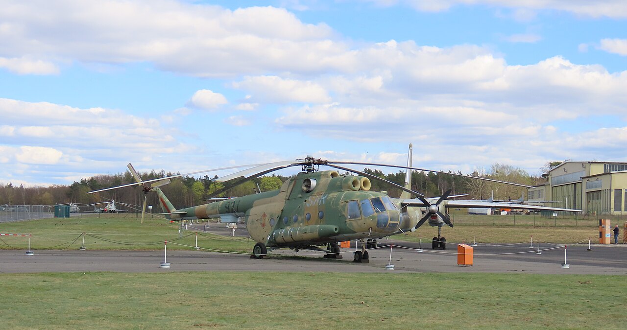 Mil Mi-8T (cn 10543, 93+14) at the Luftwaffenmuseum der Bundeswehr, Berlin-Gatow.