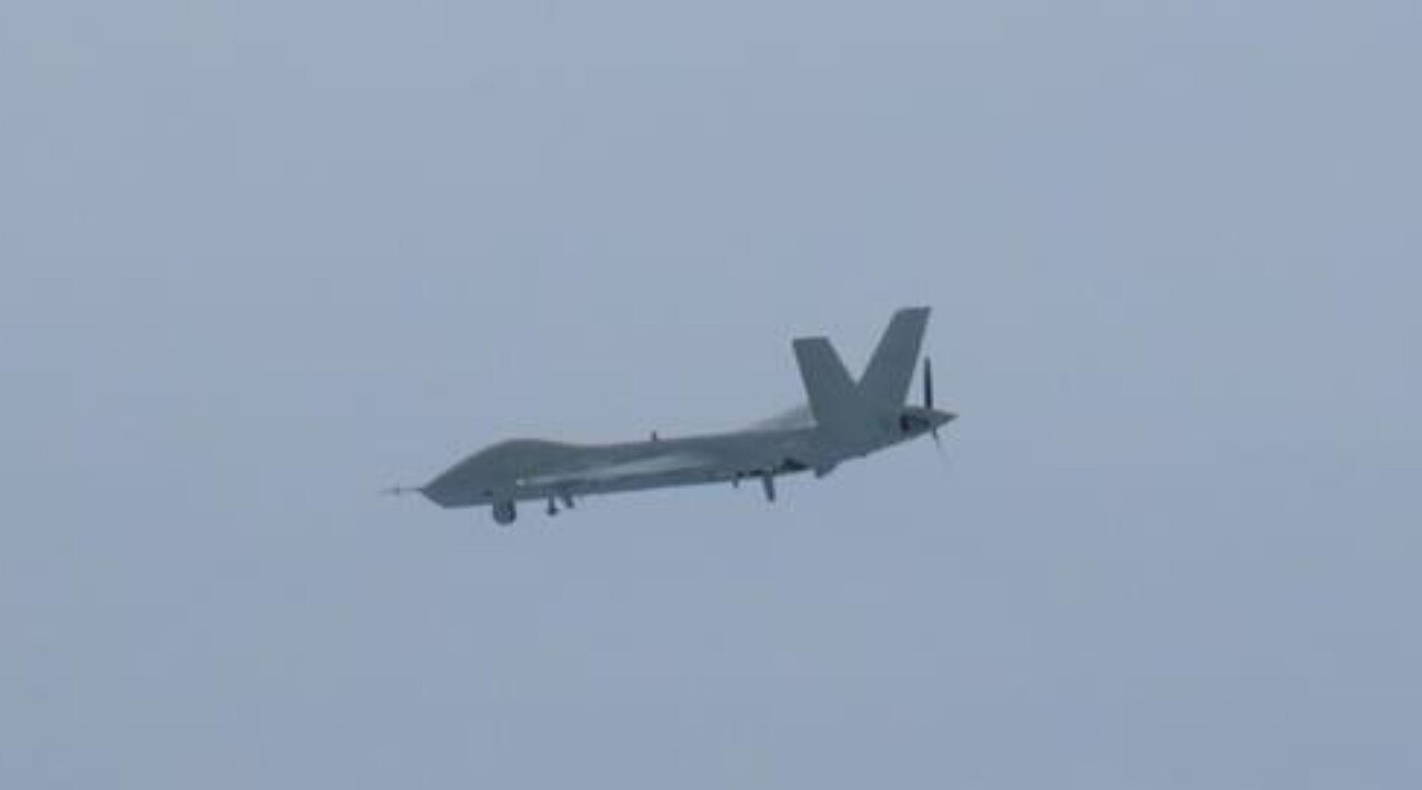 GJ-2 drone photographed by Japan in February 2025