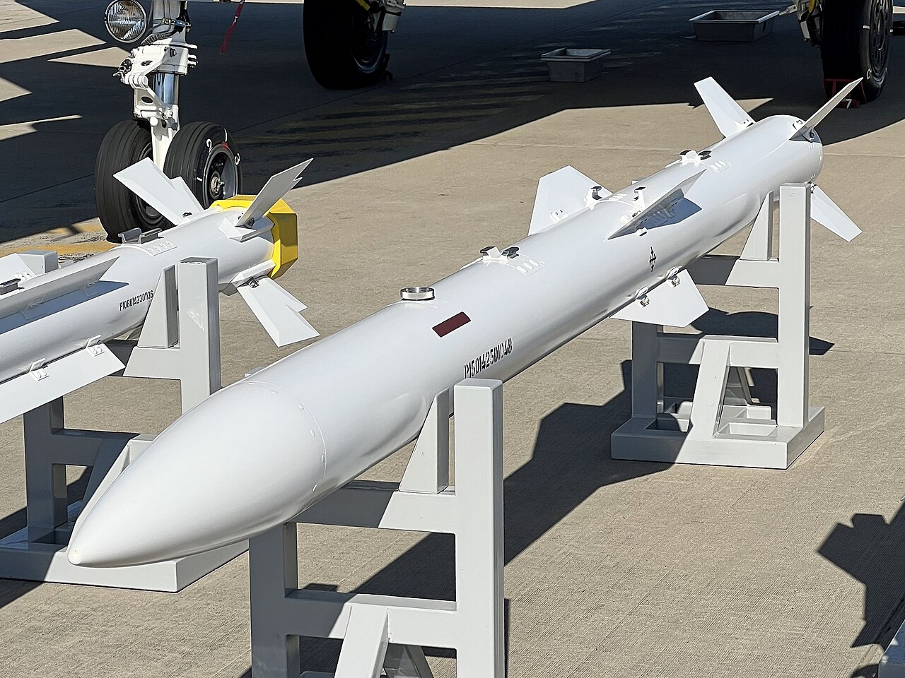 PL-15 missile display example at the September 2025 air show