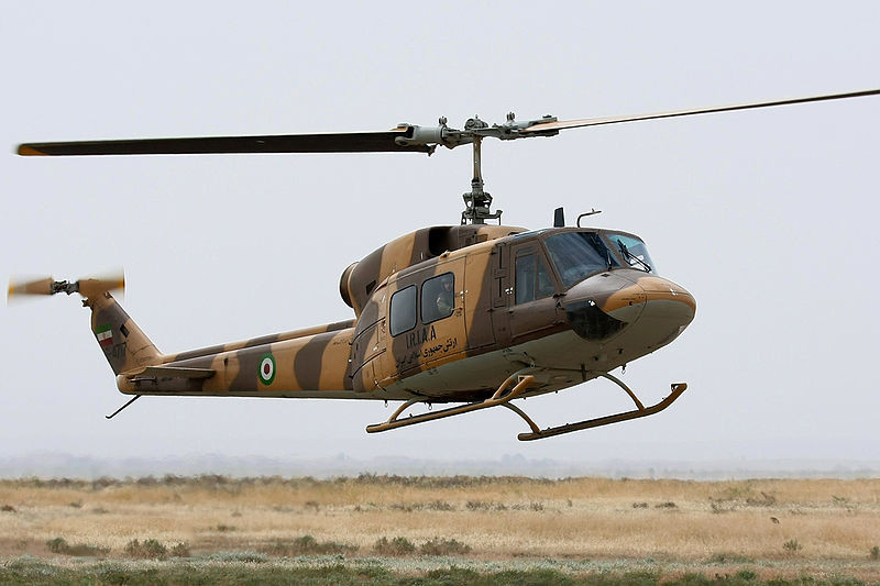 Iranian Army Aviation Bell 214 helicopter