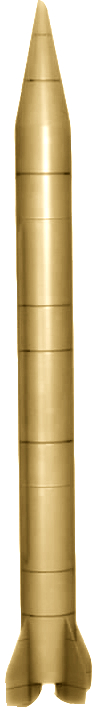 Illustration of an Iranian Shahab-3 missile