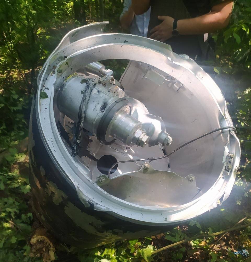 Kalibr missile wreckage recovered in Ukraine, 8 August 2022