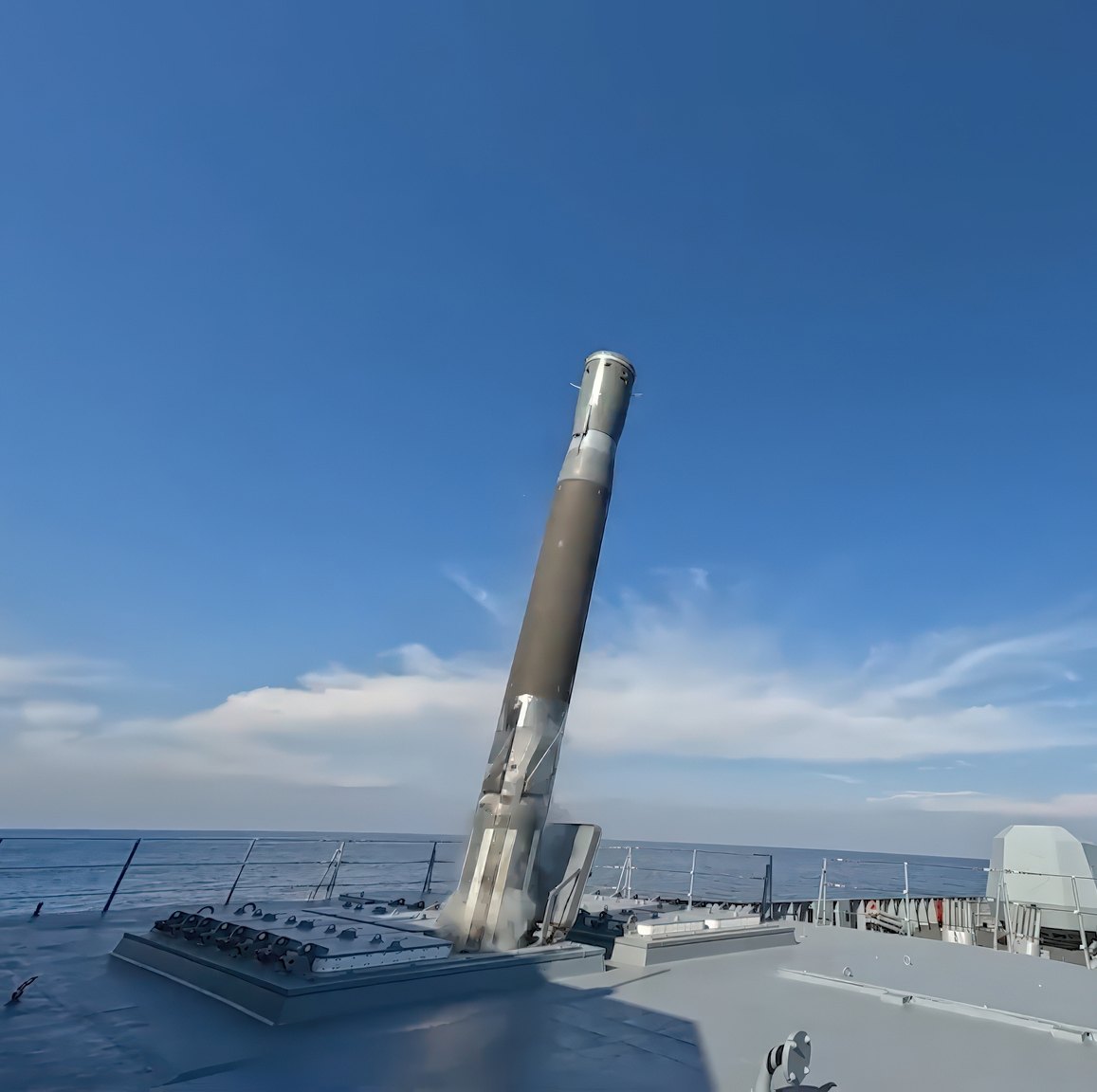 Russian Ministry of Defence image of a reported Zircon launch, 3 December 2024