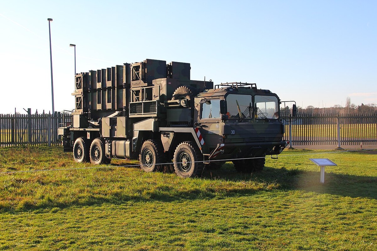 Patriot missile-system launcher